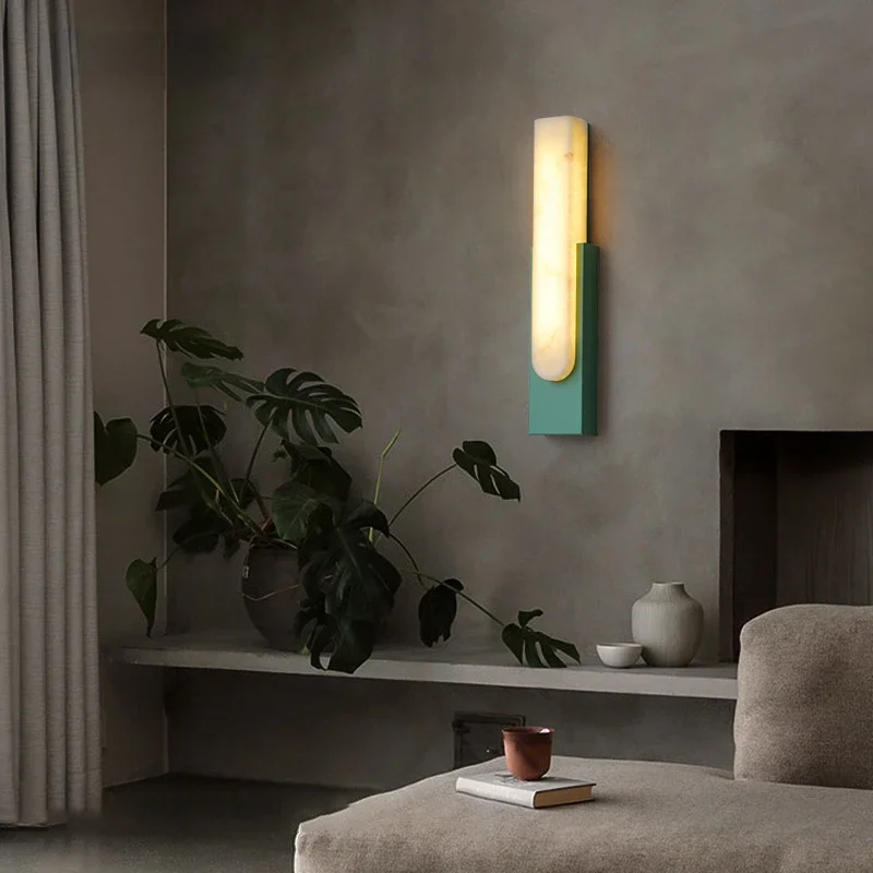Natural Marble Lamp Modern Stone Wall Light Bedroom Stair Aisle Nordic LED Hotel Wall Lamp Living Room Decorative Wall Light
Natural Marble Lamp Modern Stone Wall Light Bedroom Stair Aisle Nordic LED Hotel Wall Lamp Living Room Decorative Wall Light