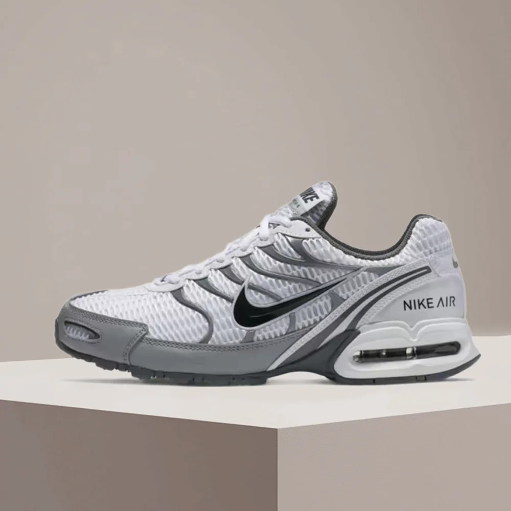 Nike Air Max Torch 4 Men's Low-Top Runners – Gray/White, Air Max Cushioning, Breathable Build, Daily Trainer 343846-100
Nike Air Max Torch 4 Men's Low-Top Runners – Gray/White, Air Max Cushioning, Breathable Build, Daily Trainer 343846-100
