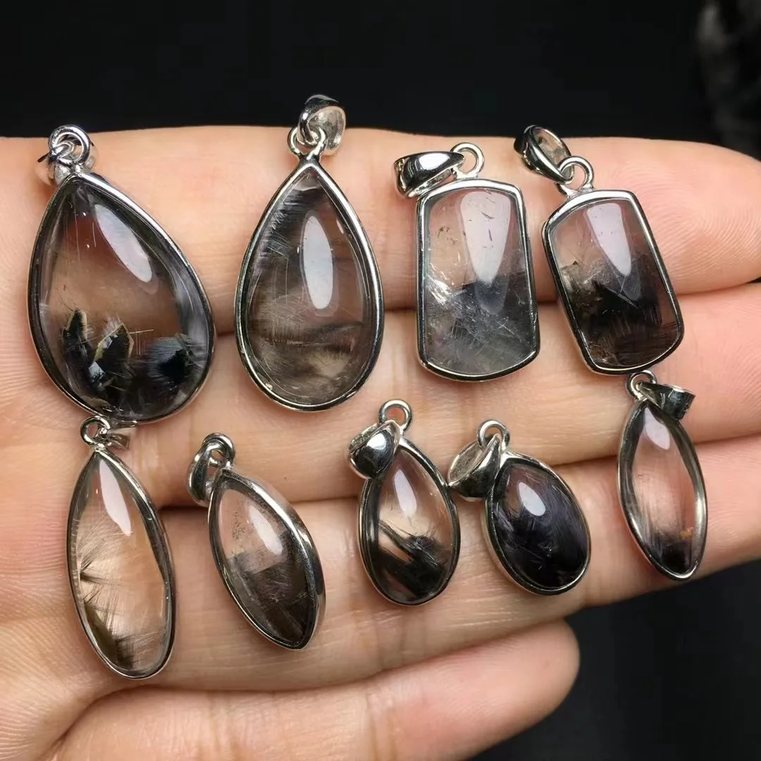 Unit One Piece 925 Silver Buckle With Hot Natural Silver Titanium Quartz Crystal Healing Random Shape Pendant
Unit One Piece 925 Silver Buckle With Hot Natural Silver Titanium Quartz Crystal Healing Random Shape Pendant