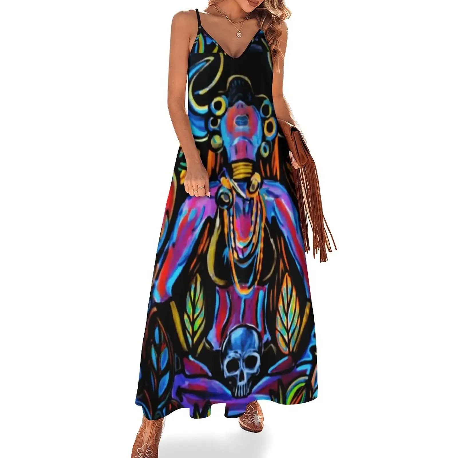 Voodoo Queen Sleeveless Dress party dresses woman Women long dress women evening dress
Voodoo Queen Sleeveless Dress party dresses woman Women long dress women evening dress