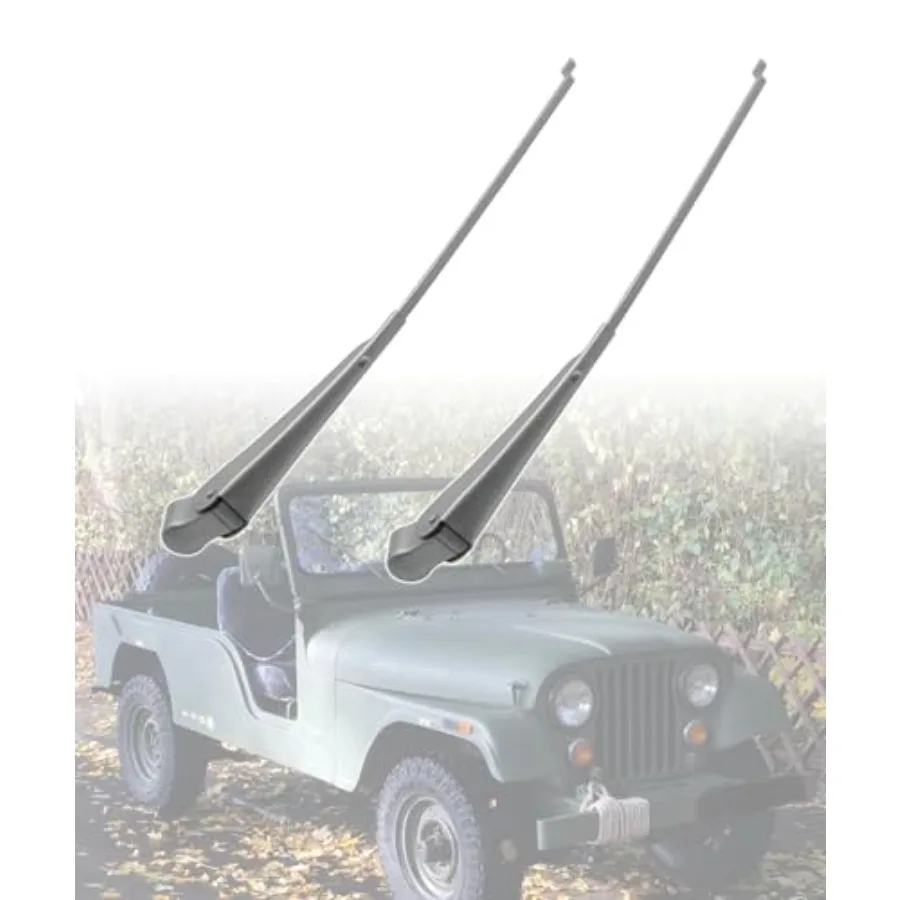 1 Pair Front Windshield Wiper Arm Replacement Kit Compatible with Jeep CJ5 CJ6 CJ7 CJ5A CJ6A CJ8 Scrambler Replace 42883 J09792
1 Pair Front Windshield Wiper Arm Replacement Kit Compatible with Jeep CJ5 CJ6 CJ7 CJ5A CJ6A CJ8 Scrambler Replace 42883 J09792