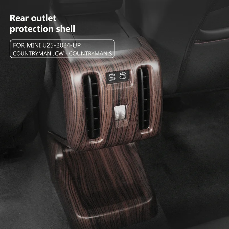 Car Rear Air Conditioning Outlet Vent Cover Trim For BMW MINI Countryman U25 2024-UP ABS Trim Sticker Accessories
Car Rear Air Conditioning Outlet Vent Cover Trim For BMW MINI Countryman U25 2024-UP ABS Trim Sticker Accessories