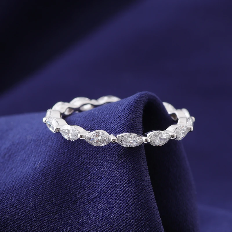 Provence fine jewelry 10K/14K solid gold full marquise cut lab diamond eternity band classic promise engagement wedding rings
Provence fine jewelry 10K/14K solid gold full marquise cut lab diamond eternity band classic promise engagement wedding rings