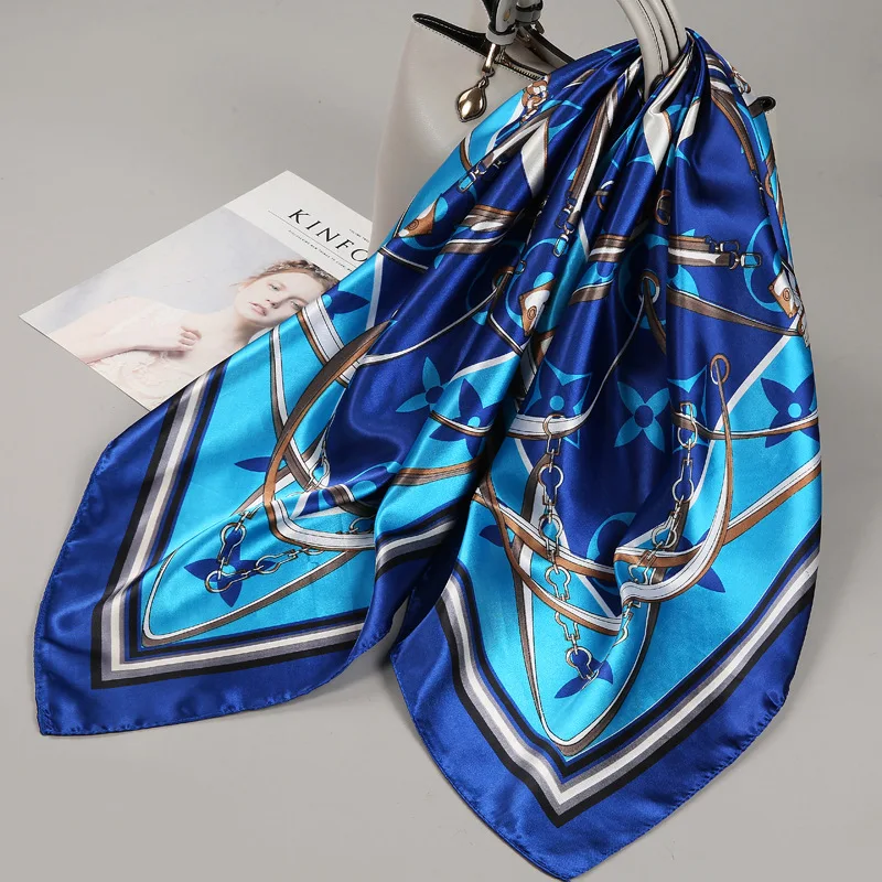 90 Large Square Silk Scarf for Women 2025 New Spring and Summer High-End Korean Style Versatile Thin Scarf Shawl
90 Large Square Silk Scarf for Women 2025 New Spring and Summer High-End Korean Style Versatile Thin Scarf Shawl