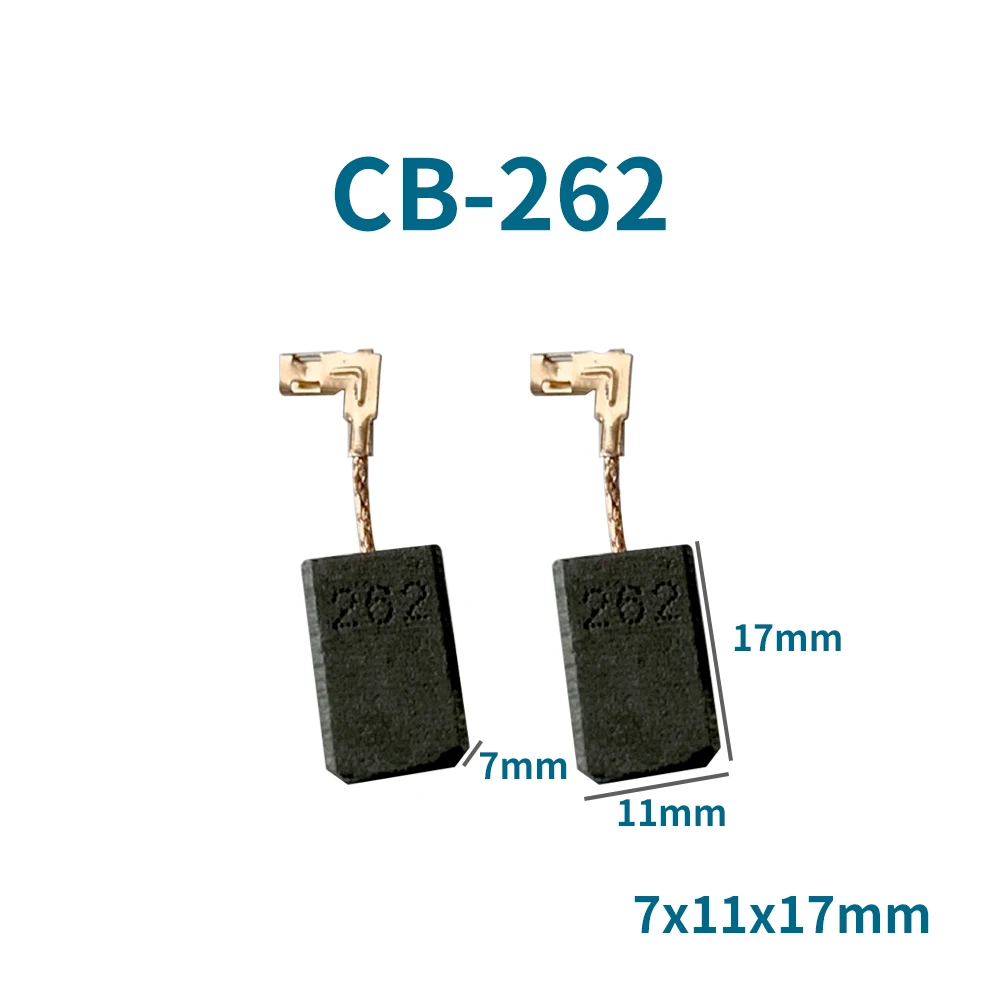 Carbon brushes for Makita CB-262 CB262 CB 262 angle grinders carbon brush replacement parts
Carbon brushes for Makita CB-262 CB262 CB 262 angle grinders carbon brush replacement parts
