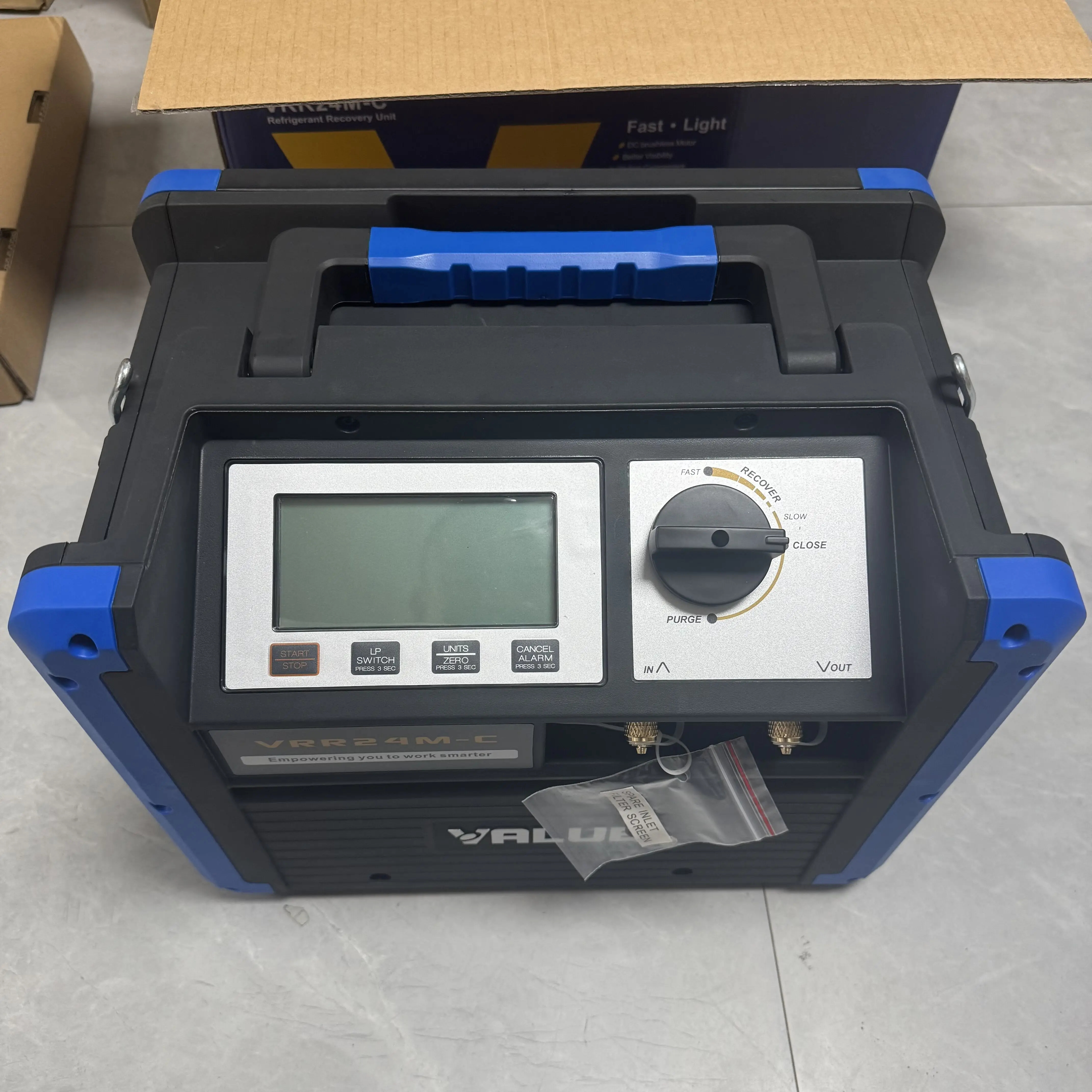 R32 Recycling Machine VRR24M-C is the latest upgraded version of VRR24M-B
R32 Recycling Machine VRR24M-C is the latest upgraded version of VRR24M-B