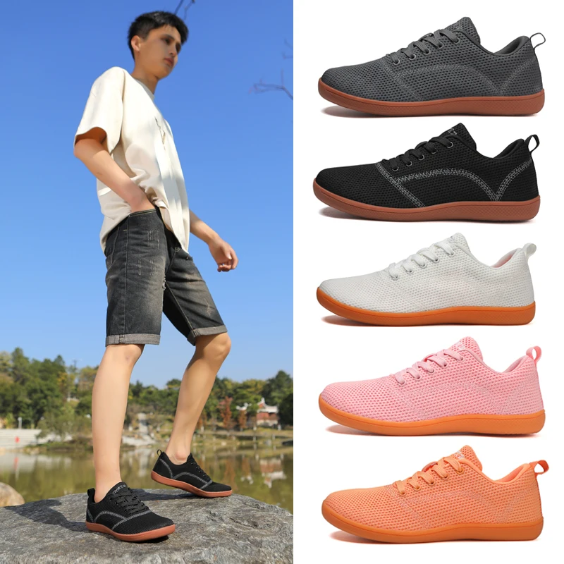 Men's Barefoot Wide Head Box Shoes - Minimalist Barefoot Shoes Women's Scattered Sole Ultra Wide Slip in Walking Shoes for Men
Men's Barefoot Wide Head Box Shoes - Minimalist Barefoot Shoes Women's Scattered Sole Ultra Wide Slip in Walking Shoes for Men