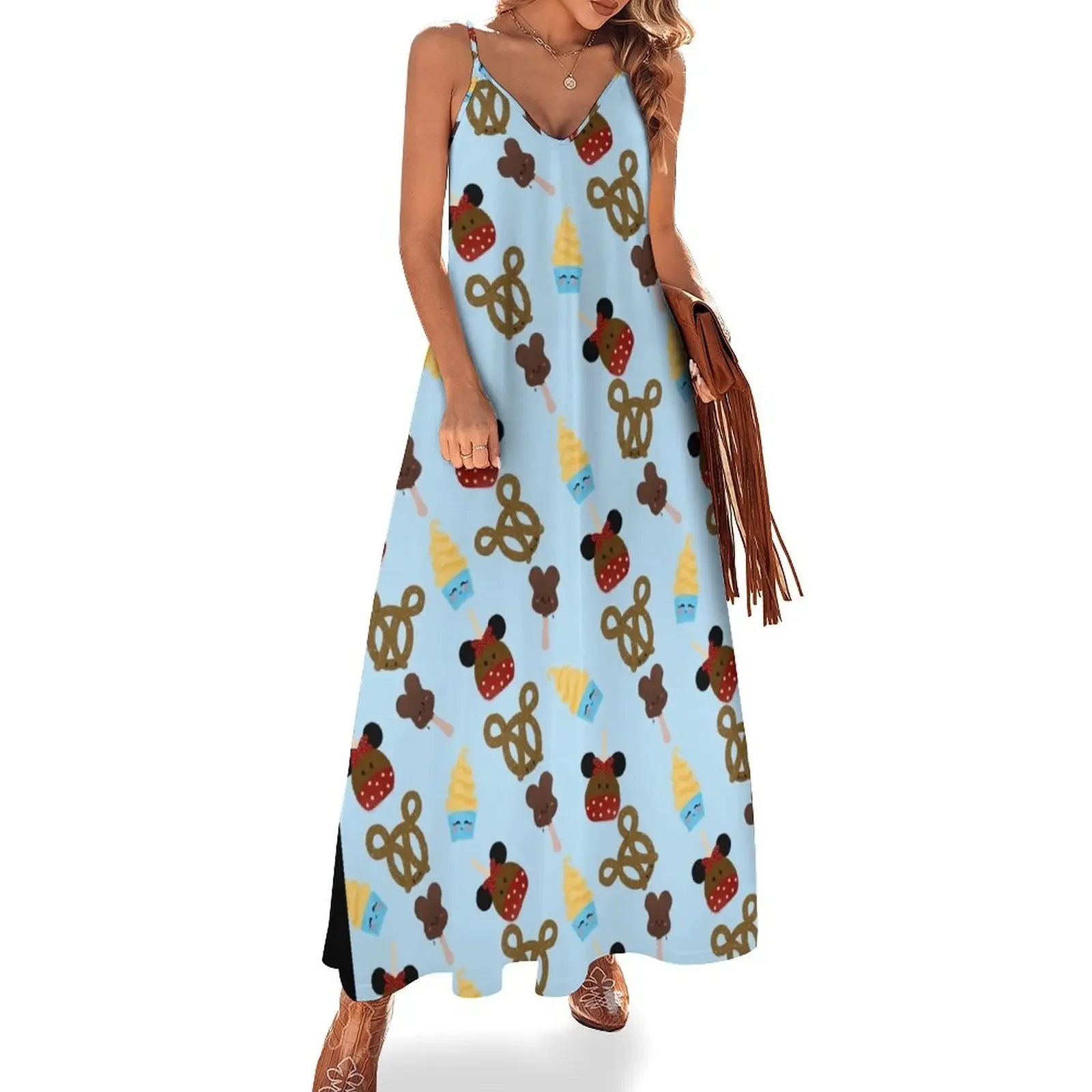 Snack Goals D1sney Theme Parks Inspired Sleeveless Dress luxury evening dress woman for wedding Beachwear
Snack Goals D1sney Theme Parks Inspired Sleeveless Dress luxury evening dress woman for wedding Beachwear