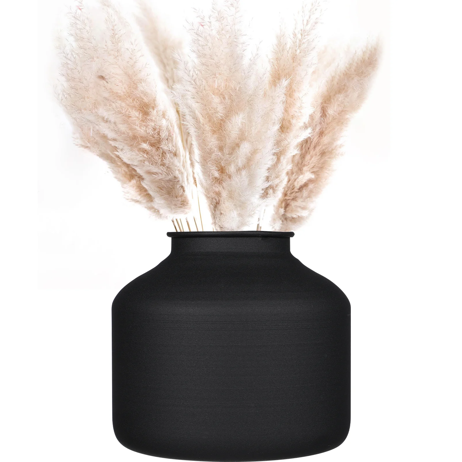 Iron Flower Pot Matte Black Vase Home Decor The House Vases for Halloween Bud Large
Iron Flower Pot Matte Black Vase Home Decor The House Vases for Halloween Bud Large