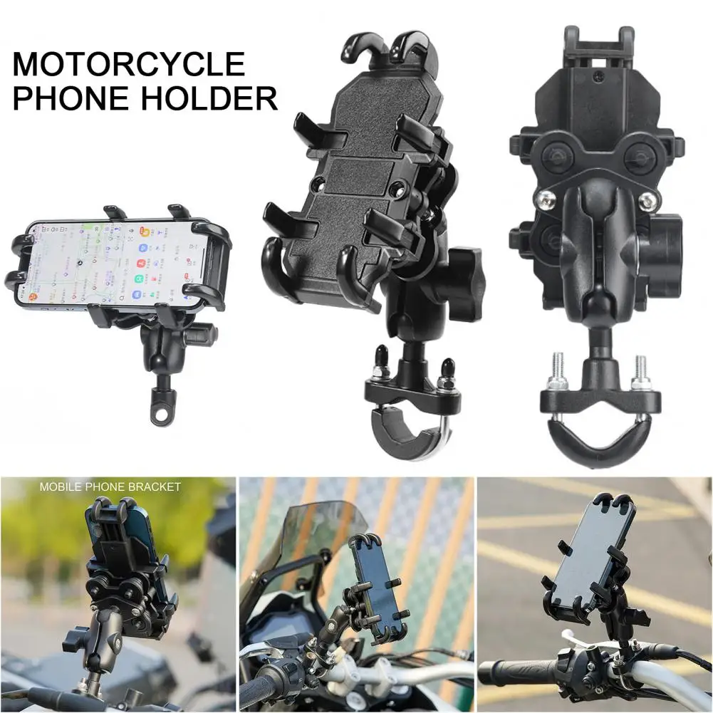 Universal Motorcycle Phone Holder Adjustable One Hand Operation Hands-free Bicycle Handlebar GPS Phone Holder Bicycle Supplies
Universal Motorcycle Phone Holder Adjustable One Hand Operation Hands-free Bicycle Handlebar GPS Phone Holder Bicycle Supplies