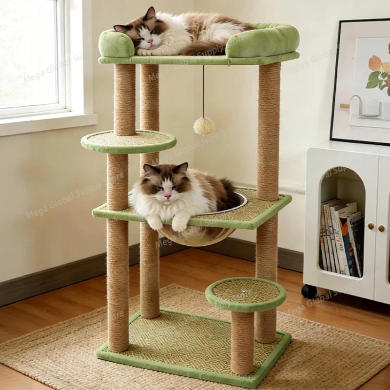 Modern Multi-Layer Cat Tree Nordic Creative Cat Cool Nest Comfortable Summer Pet Furniture & Scratchers Rascador Gatos
Modern Multi-Layer Cat Tree Nordic Creative Cat Cool Nest Comfortable Summer Pet Furniture & Scratchers Rascador Gatos