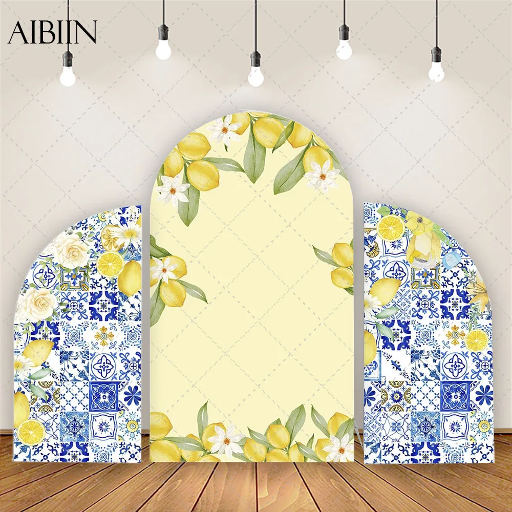 Knife Arch Shape Backdrop Covers 2-Sided Mediterranean Lemon Arch Cover for Parties Decorations
Knife Arch Shape Backdrop Covers 2-Sided Mediterranean Lemon Arch Cover for Parties Decorations