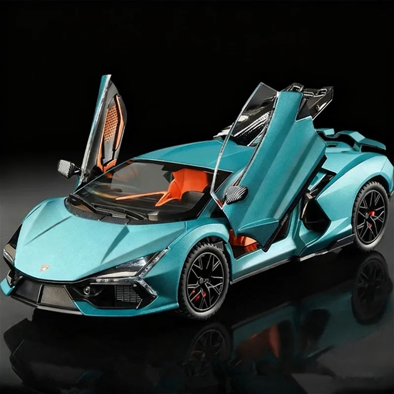 Модель спортивного автомобиля Revuelto 1:24, литая металлическая модель гоночного автомобиля, модель имитации звука и фотоколлекции, детская игрушка в подарок
Модель спортивного автомобиля Revuelto 1:24, литая металлическая модель гоночного автомобиля, модель имитации звука и фотоколлекции, детская игрушка в подарок