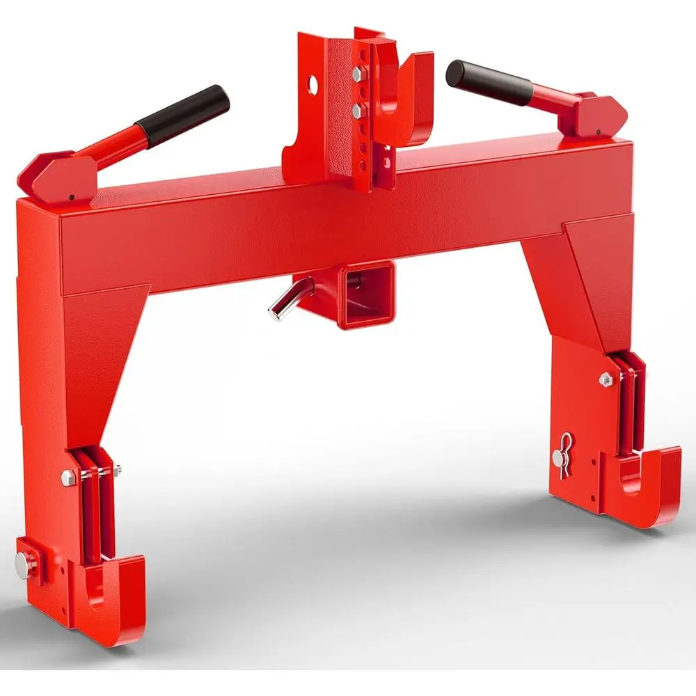 Трехточечное быстросъемное крепление для тракторов Cat 1 с 2 приемниками и 2 точками крепления, грузоподъемность 3000 фунтов, без втулок, усиленная конструкция.
Трехточечное быстросъемное крепление для тракторов Cat 1 с 2 приемниками и 2 точками крепления, грузоподъемность 3000 фунтов, без втулок, усиленная конструкция.