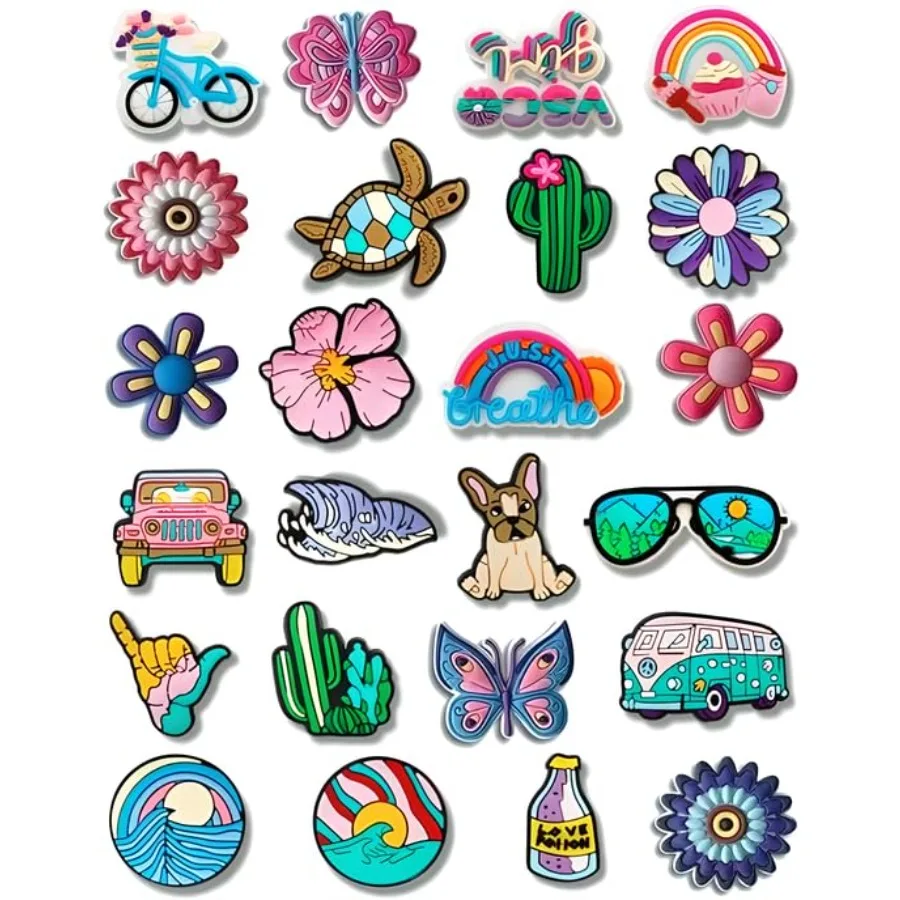 BOWNDY Animals Shoe Charms for Clog Shoes, Random Bulk Cute Girly Decoration Pin Charms for Men Women
BOWNDY Animals Shoe Charms for Clog Shoes, Random Bulk Cute Girly Decoration Pin Charms for Men Women