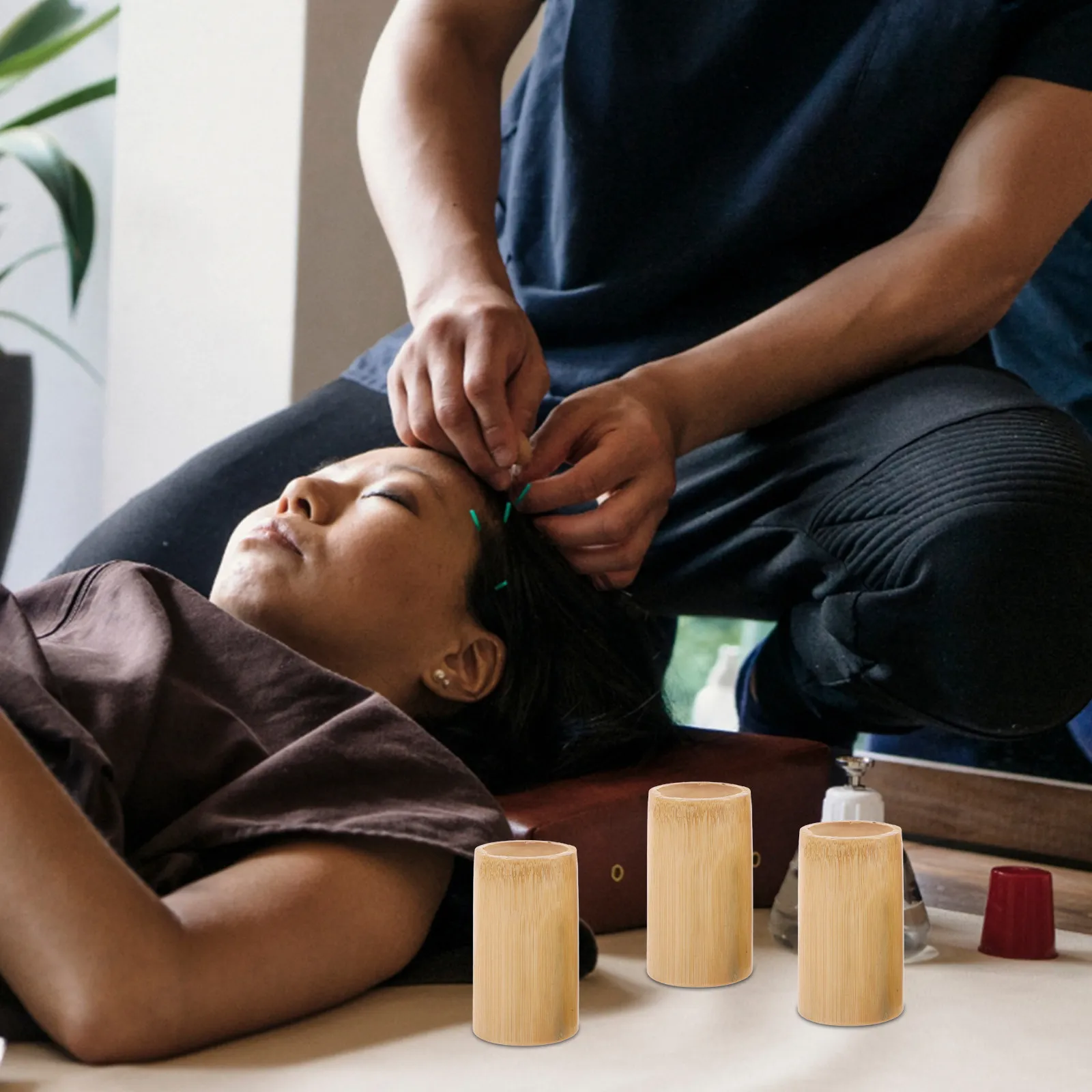 Набор из 4 бамбуковых банок для массажа: прочные, практичные, маленькие аксессуары для баночного массажа тела и снятия мышечного напряжения, в бамбуковой банке
Набор из 4 бамбуковых банок для массажа: прочные, практичные, маленькие аксессуары для баночного массажа тела и снятия мышечного напряжения, в бамбуковой банке