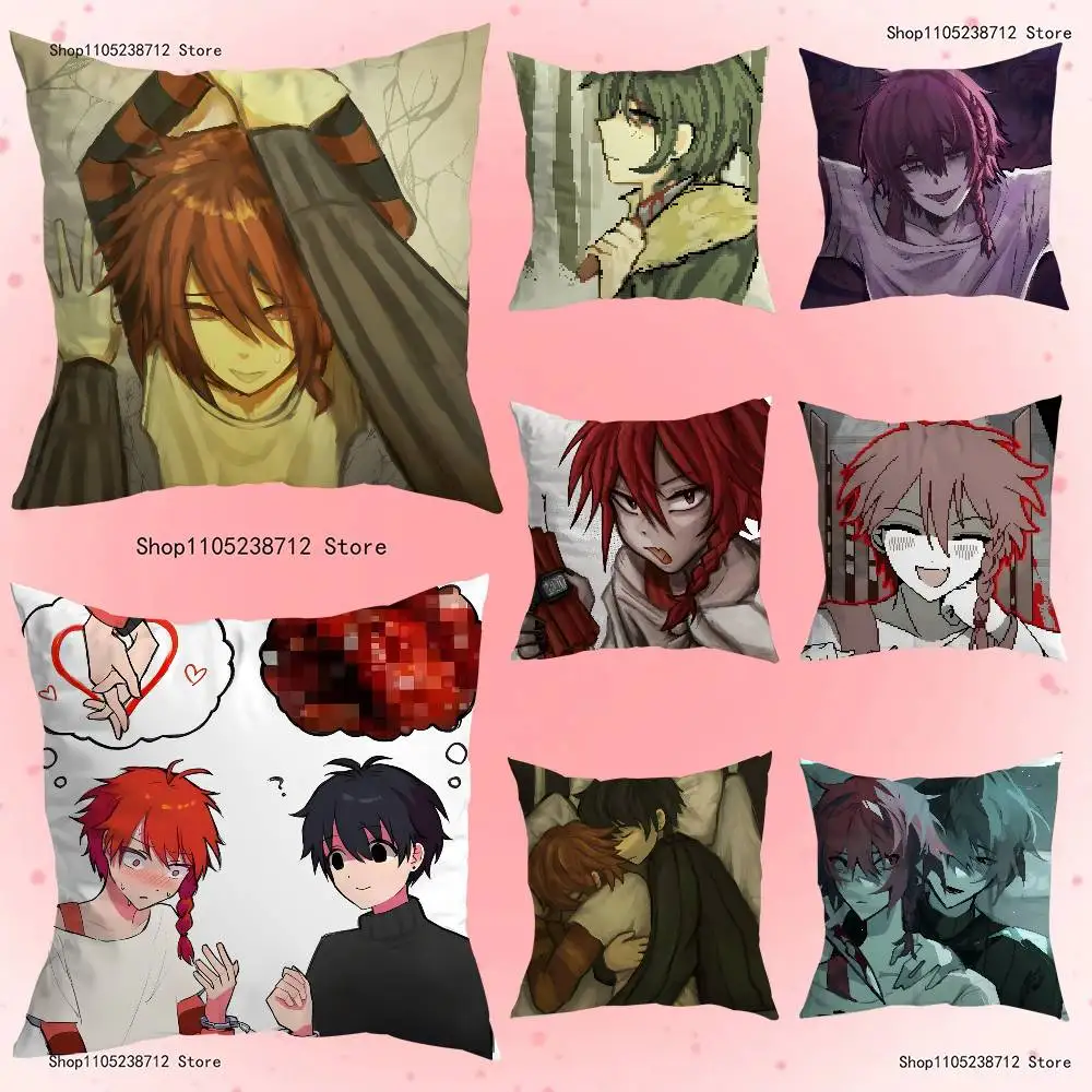 Game Zeno R-Remake Anime Pillow Case Anti-dustmite Pillowcase Invisible zipper silky short plush Sofa cushion cover
Game Zeno R-Remake Anime Pillow Case Anti-dustmite Pillowcase Invisible zipper silky short plush Sofa cushion cover