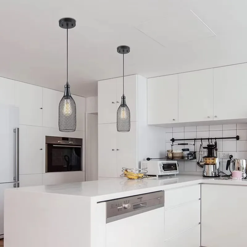 Nordic Modern Dining Room Bedroom Aisle Kitchen Single Head Net Shade Lamp Interior Decoration Lighting Vintage Bar Chandelier
Nordic Modern Dining Room Bedroom Aisle Kitchen Single Head Net Shade Lamp Interior Decoration Lighting Vintage Bar Chandelier
