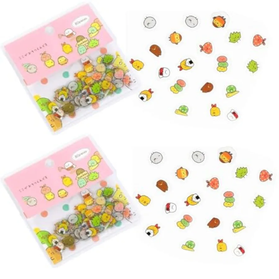 160 Pcs Colorful Japanese Stationery Stickers Cute Small Animals Sticky Paper Kawaii PVC Diary Bear Sticker for Decoration Diar
160 Pcs Colorful Japanese Stationery Stickers Cute Small Animals Sticky Paper Kawaii PVC Diary Bear Sticker for Decoration Diar
