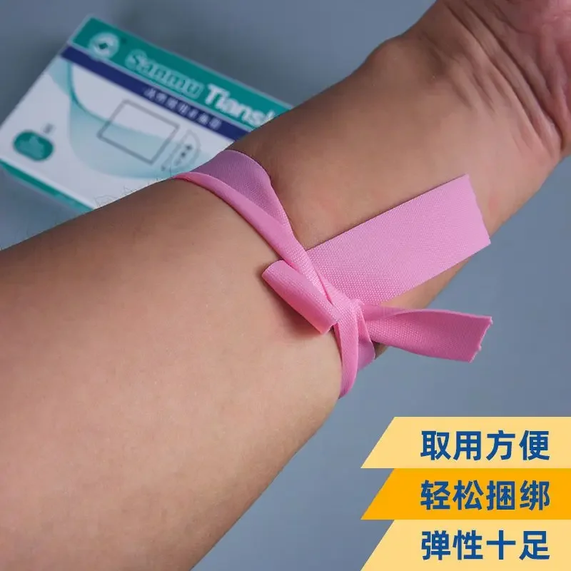 1box 50strips First aid kit product health rubber tourniquet Disposable tourniquet blue pink health elastic rubber band bands
1box 50strips First aid kit product health rubber tourniquet Disposable tourniquet blue pink health elastic rubber band bands