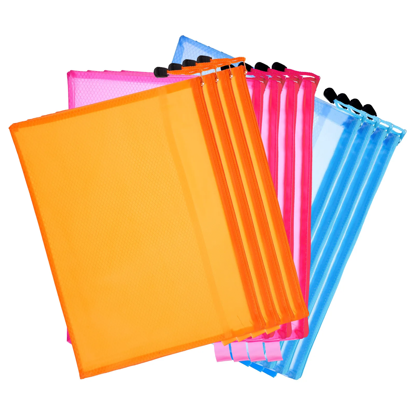 12 Pcs Documents Bag PVC File Bags Zip Zipper Frosted Storage Office Supplies Pocket Student
12 Pcs Documents Bag PVC File Bags Zip Zipper Frosted Storage Office Supplies Pocket Student