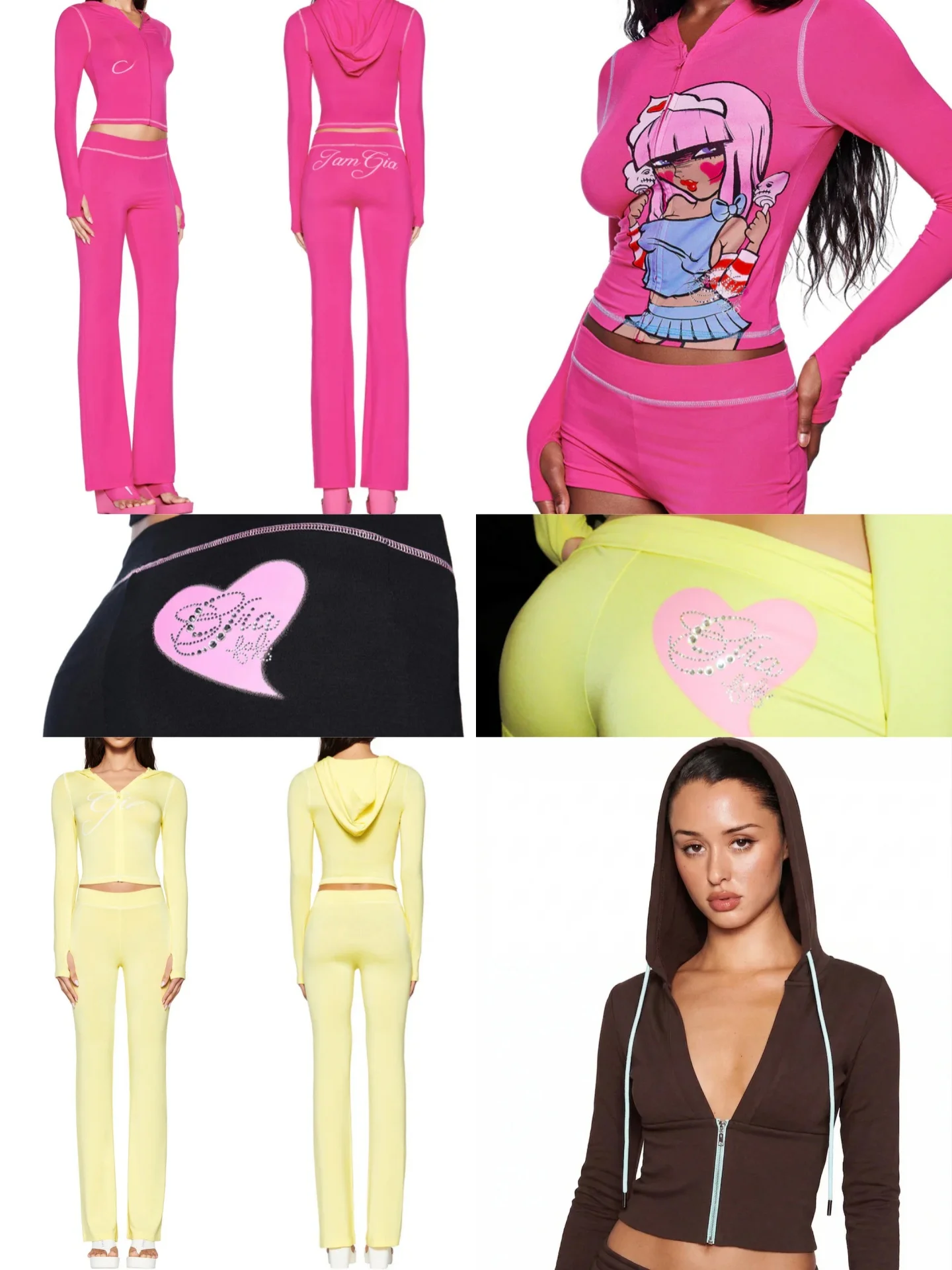 Gia Collection Hot Girl Slim Fit Hoodie And Micro Flared Sports Pants Set Casual Style High Elasticity Low Waist Two Piece Set
Gia Collection Hot Girl Slim Fit Hoodie And Micro Flared Sports Pants Set Casual Style High Elasticity Low Waist Two Piece Set