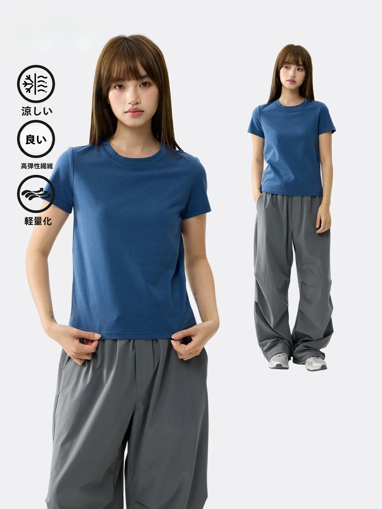 ENHM Solona Cool Feeling 220G Fruit Elastic Short Sleeve T-Shirt Unisex Spring Summer Trendy Slimming Couple T-Shirt Cotton P...
ENHM Solona Cool Feeling 220G Fruit Elastic Short Sleeve T-Shirt Unisex Spring Summer Trendy Slimming Couple T-Shirt Cotton P...