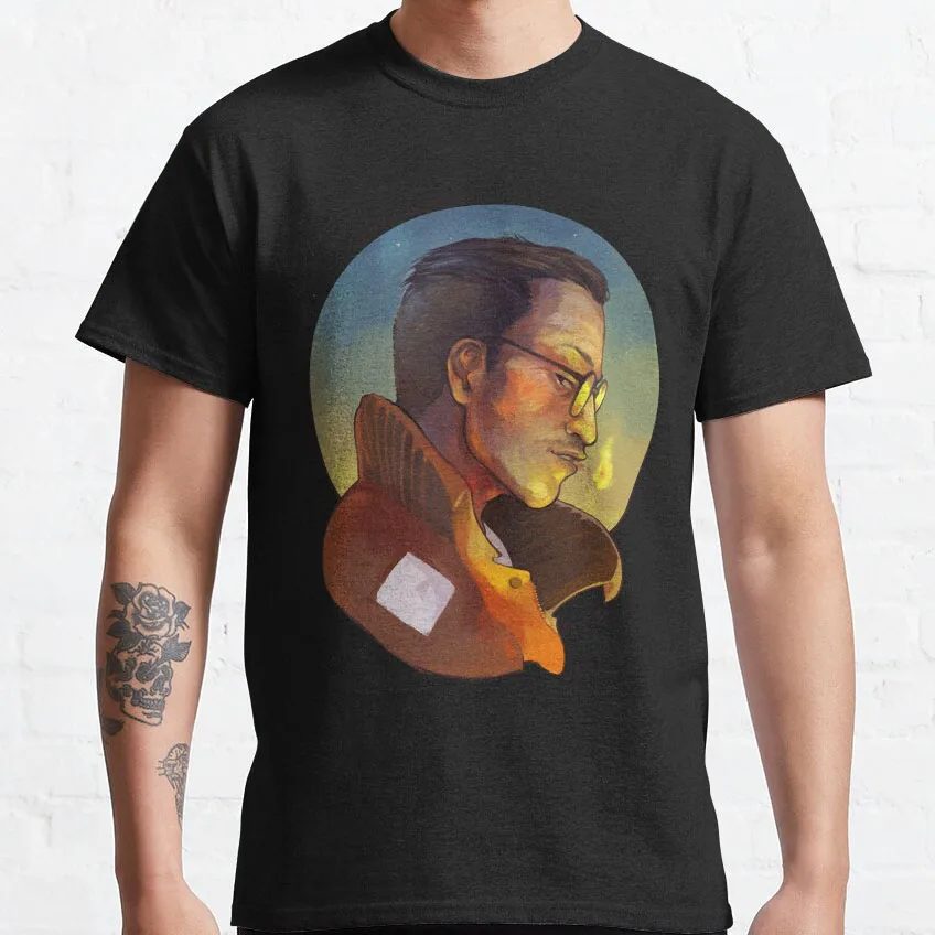 Gifts Idea Kim Kitsuragi printed t shirt for men Retro Video game Disco Elysium graphic t shirts 100% cotton large size tops
Gifts Idea Kim Kitsuragi printed t shirt for men Retro Video game Disco Elysium graphic t shirts 100% cotton large size tops