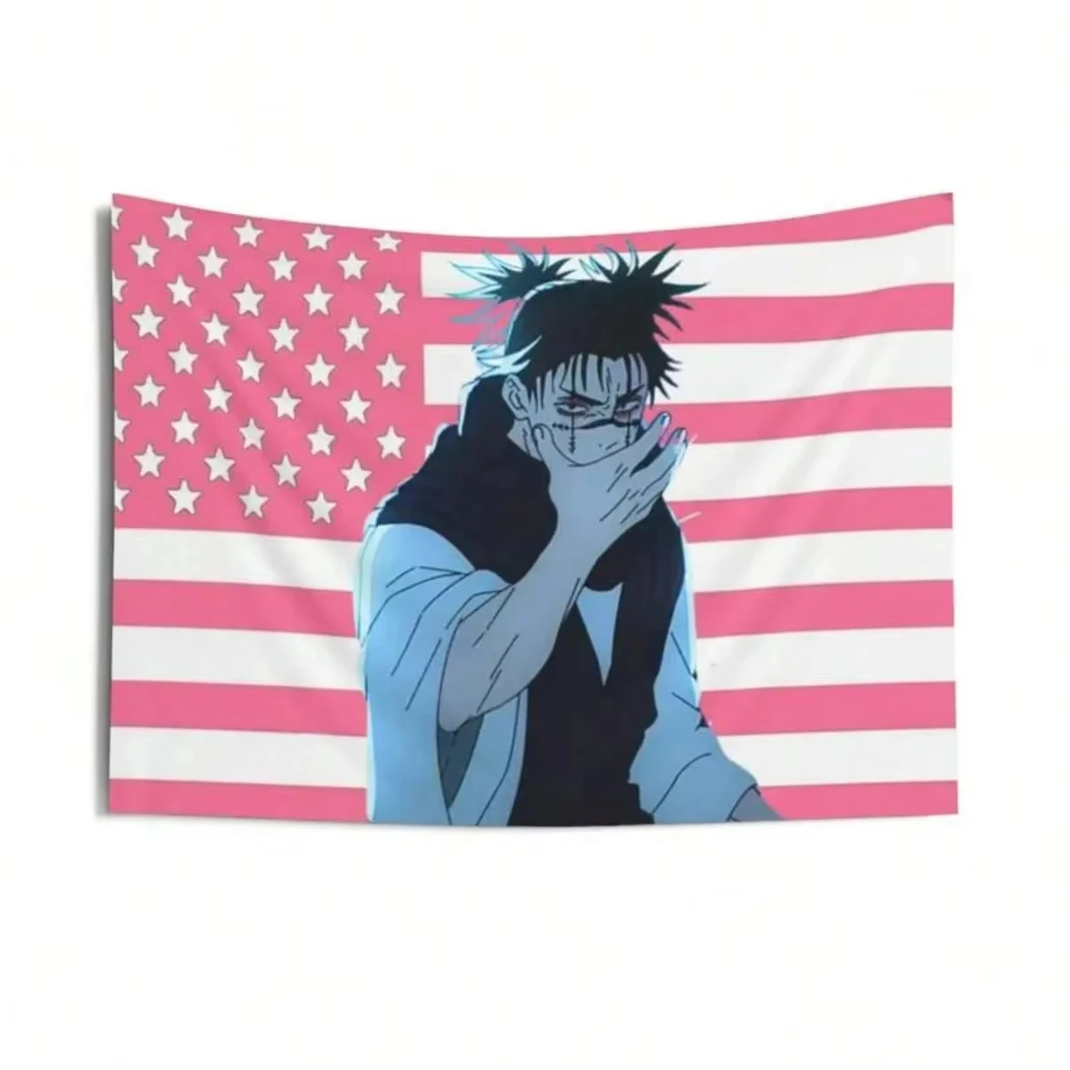 Jujutsu Kaisen Choso Wall Tapestry American Flag Gamer Decor Indoor Wall Hanging Room Decor Wall Art Tapestry
Jujutsu Kaisen Choso Wall Tapestry American Flag Gamer Decor Indoor Wall Hanging Room Decor Wall Art Tapestry