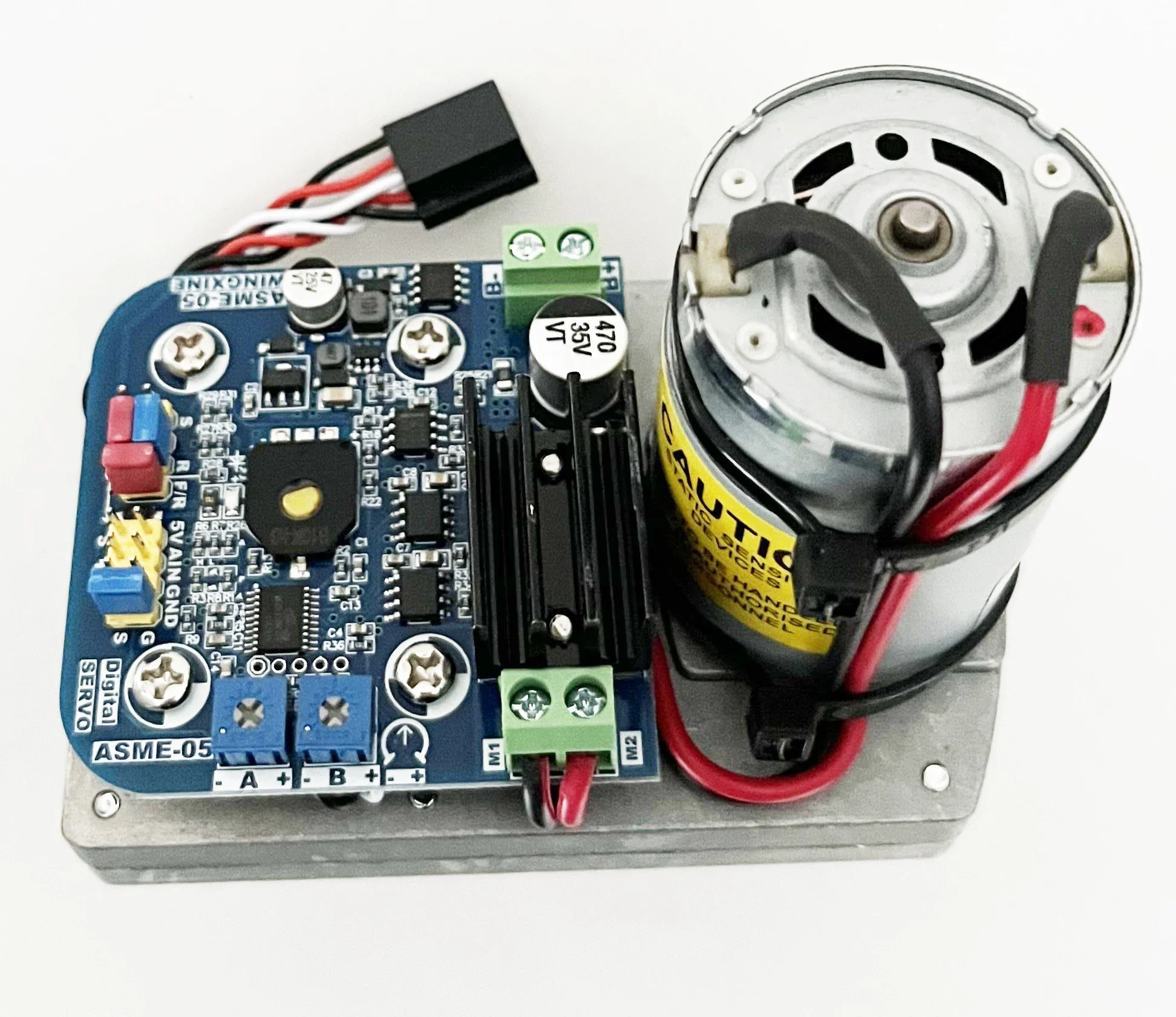 ASMC-05A 12V~24V 110kg.cm High Torque Robot Servo Motor Large Robotic Manipulator ASMC-04A Upgraded for RC Car Quadcopter Boat
ASMC-05A 12V~24V 110kg.cm High Torque Robot Servo Motor Large Robotic Manipulator ASMC-04A Upgraded for RC Car Quadcopter Boat