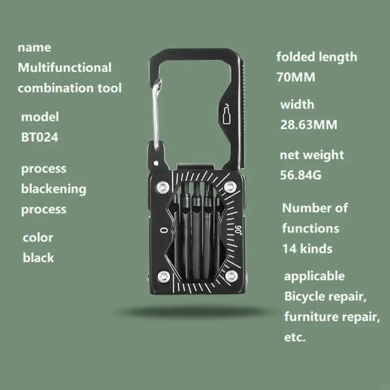Y08C Portables Stainless Steel Multitool With Hexagonal Flat Phillip Screwdriver for Convenient Use and Storage
Y08C Portables Stainless Steel Multitool With Hexagonal Flat Phillip Screwdriver for Convenient Use and Storage