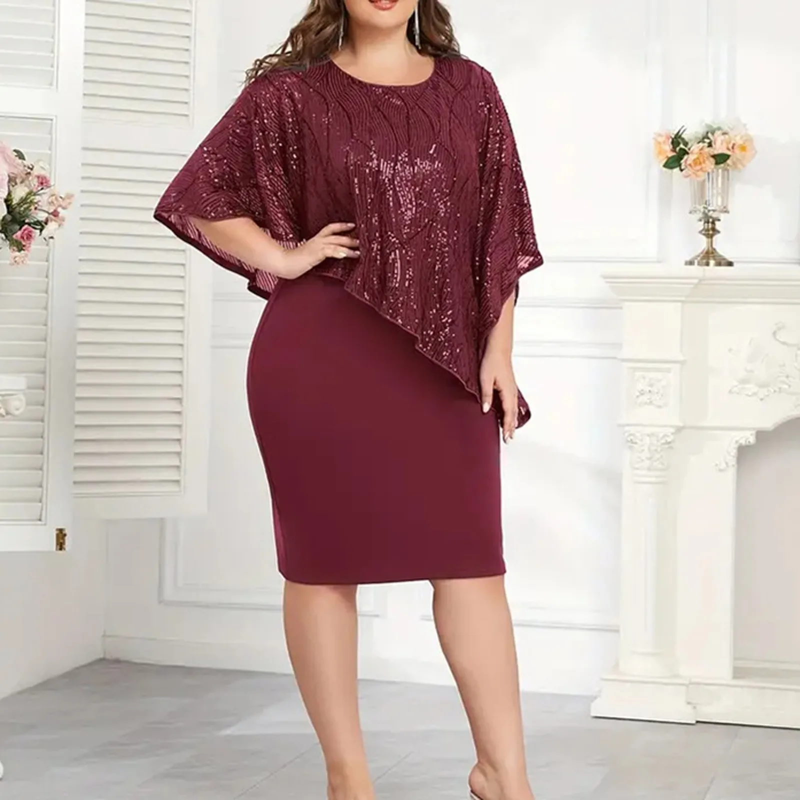 Женские платья больших размеров, нерегулярное платье больших размеров с блестками, сексуальное облегающее платье на бедрах, повседневное модное короткое платье, платья cortos
Женские платья больших размеров, нерегулярное платье больших размеров с блестками, сексуальное облегающее платье на бедрах, повседневное модное короткое платье, платья cortos