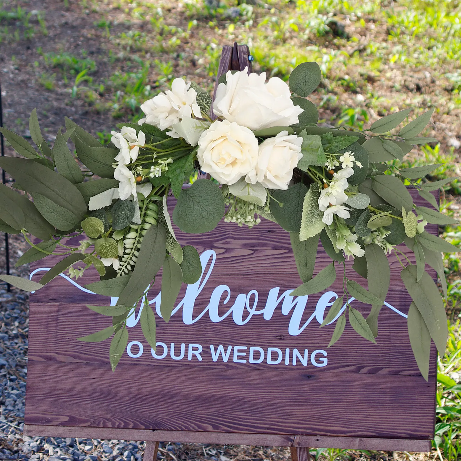 1Set Wedding Arch Artificial Rose Floral Swag Romantic Decoration for Ceremony Reception Welcome Sign Rustic Fake Flower
1Set Wedding Arch Artificial Rose Floral Swag Romantic Decoration for Ceremony Reception Welcome Sign Rustic Fake Flower