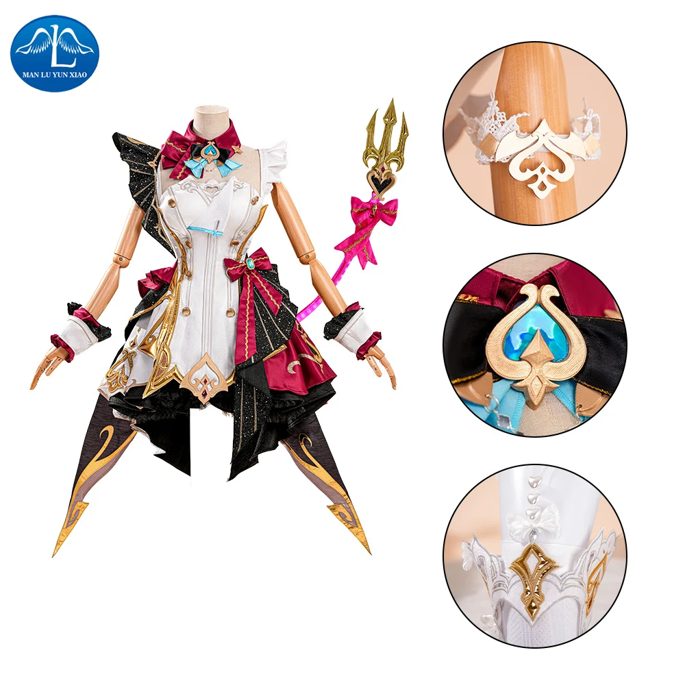 2025 Game Genshin Impact Escoffier Cosplay Costume Full Set Outfis Escoffier Aldult Outfits Role Play High End
2025 Game Genshin Impact Escoffier Cosplay Costume Full Set Outfis Escoffier Aldult Outfits Role Play High End