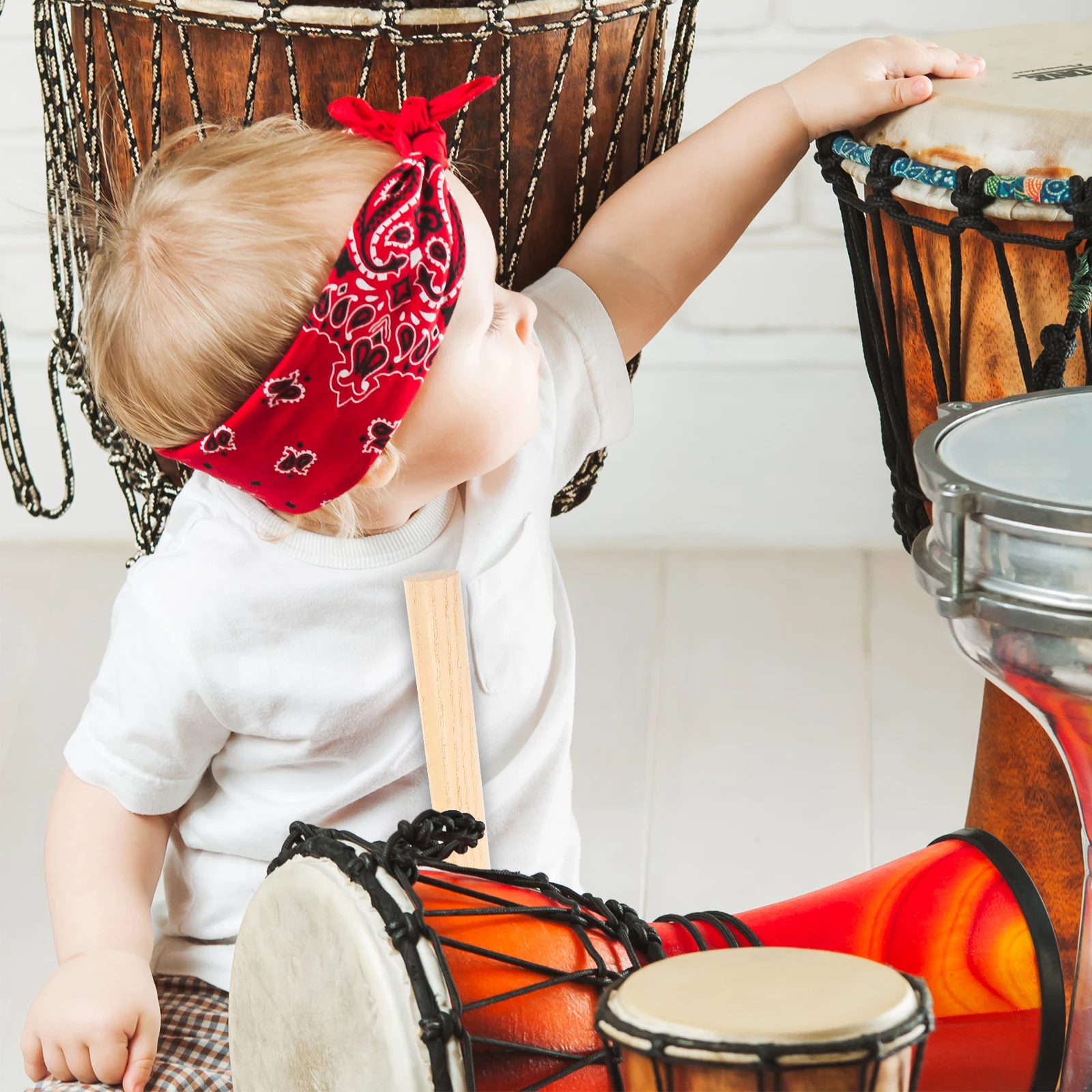 Wooden Drumsticks Medium Length for Practice Rhythm Sticks Kids Beginners Percussion Drum Accessories Drumsticks for Adults
Wooden Drumsticks Medium Length for Practice Rhythm Sticks Kids Beginners Percussion Drum Accessories Drumsticks for Adults