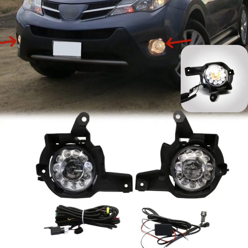 Pair Fog Lights Fit 2013 2014 2015 Toyota RAV4 Clear Lens Lamps w/Switch New
Pair Fog Lights Fit 2013 2014 2015 Toyota RAV4 Clear Lens Lamps w/Switch New