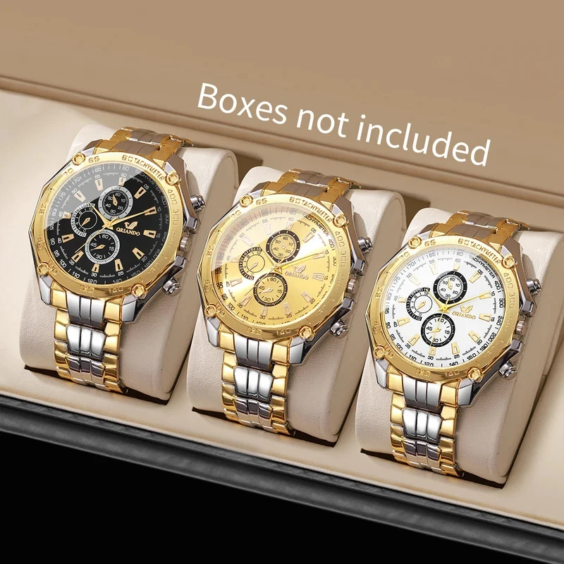 Fashion Men Business Watches Luxury Large Dial Quartz Watch For Men Gift High-end Men's Watches Alloy Watches Strap(Without Box)
Fashion Men Business Watches Luxury Large Dial Quartz Watch For Men Gift High-end Men's Watches Alloy Watches Strap(Without Box)