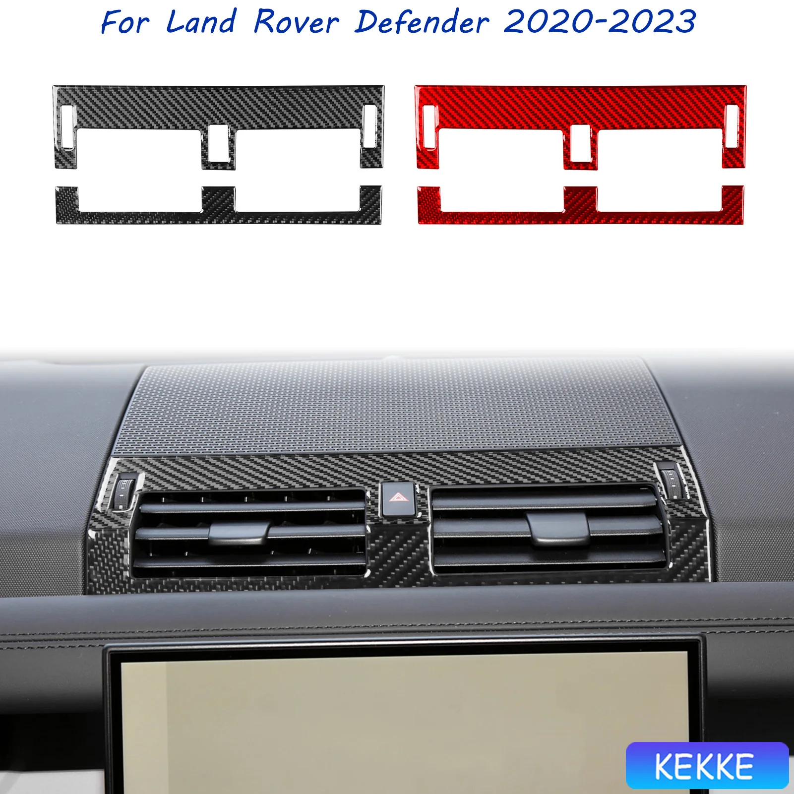 For Land Rover Defender 2020-2023 Carbon Fiber Dashboard Center Console Air Outlet Vent Cover Car Interior Accessories Stickers
For Land Rover Defender 2020-2023 Carbon Fiber Dashboard Center Console Air Outlet Vent Cover Car Interior Accessories Stickers