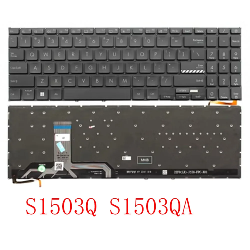 Клавиатура для ноутбука ASUS VivoBook 15 S1503Q S1503QA без рамки, черная, США, с подсветкой
Клавиатура для ноутбука ASUS VivoBook 15 S1503Q S1503QA без рамки, черная, США, с подсветкой