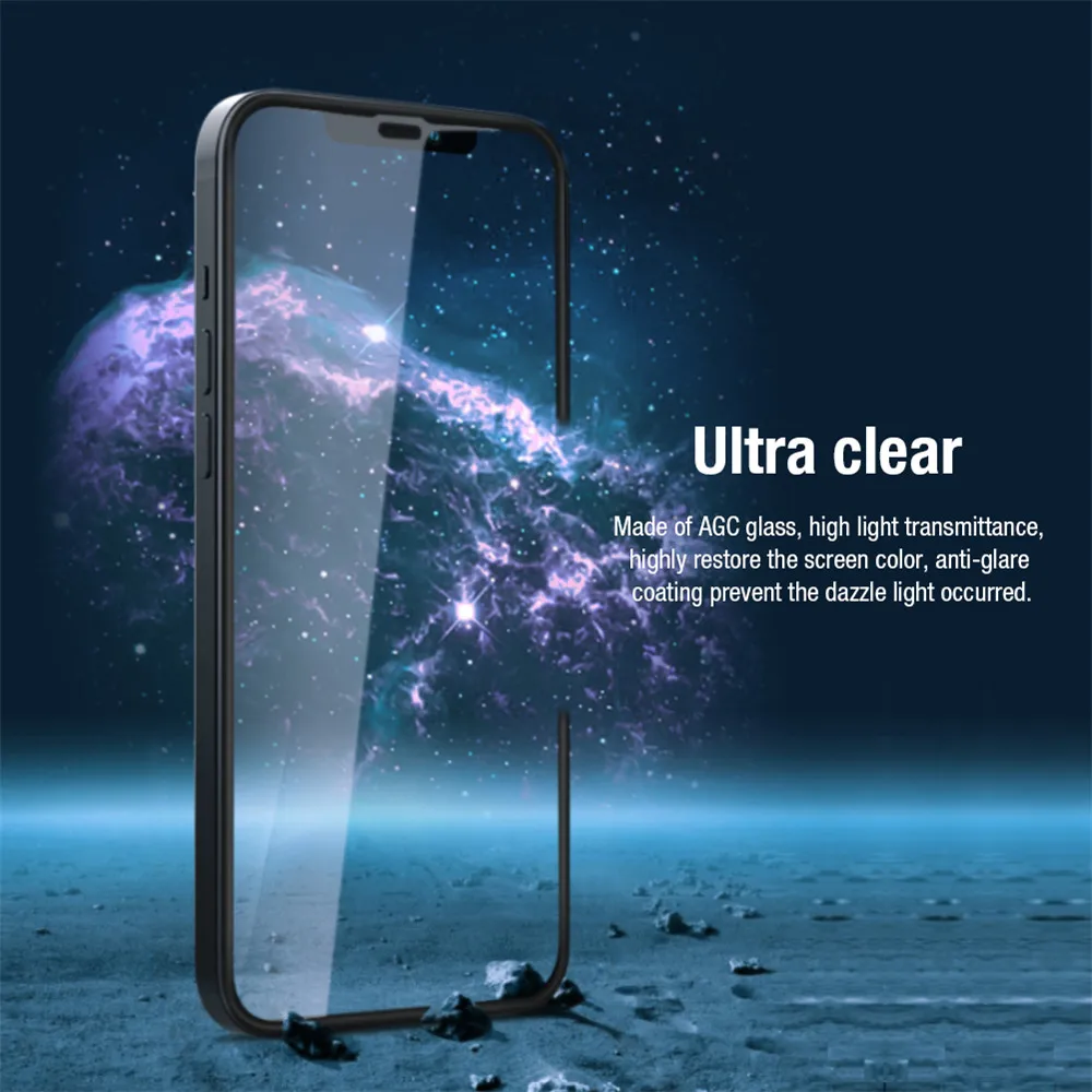 Ультрапрозрачное закаленное стекло NILLKIN для iPhone 12 Pro Max/iPhone 12 Mini
Ультрапрозрачное закаленное стекло NILLKIN для iPhone 12 Pro Max/iPhone 12 Mini