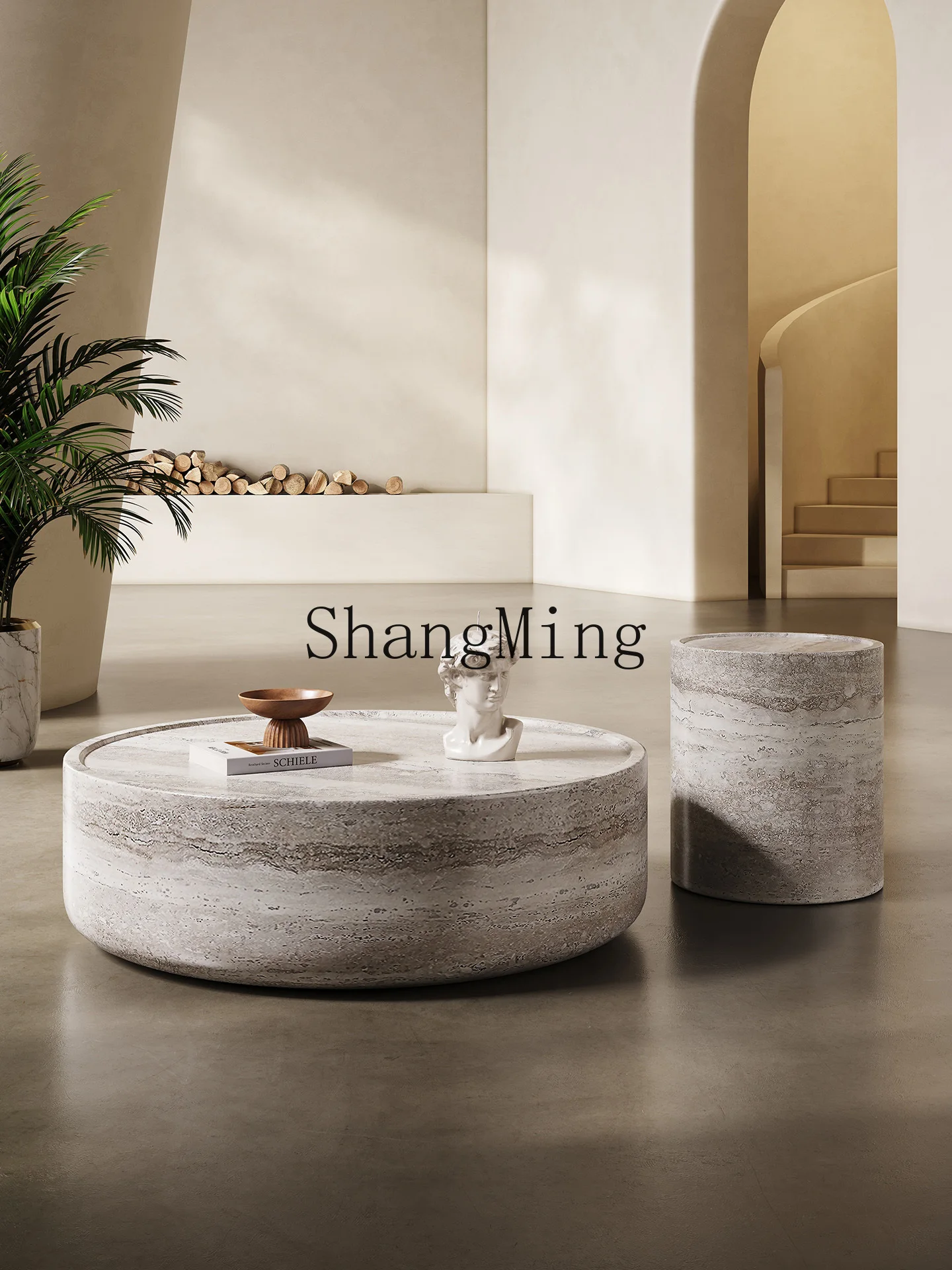CL Minimalist Wabi-Sabi Style Imitation Travertine Glass Fiber Coffee Table Living Room High-End Minimalist Coffee Table Set
CL Minimalist Wabi-Sabi Style Imitation Travertine Glass Fiber Coffee Table Living Room High-End Minimalist Coffee Table Set