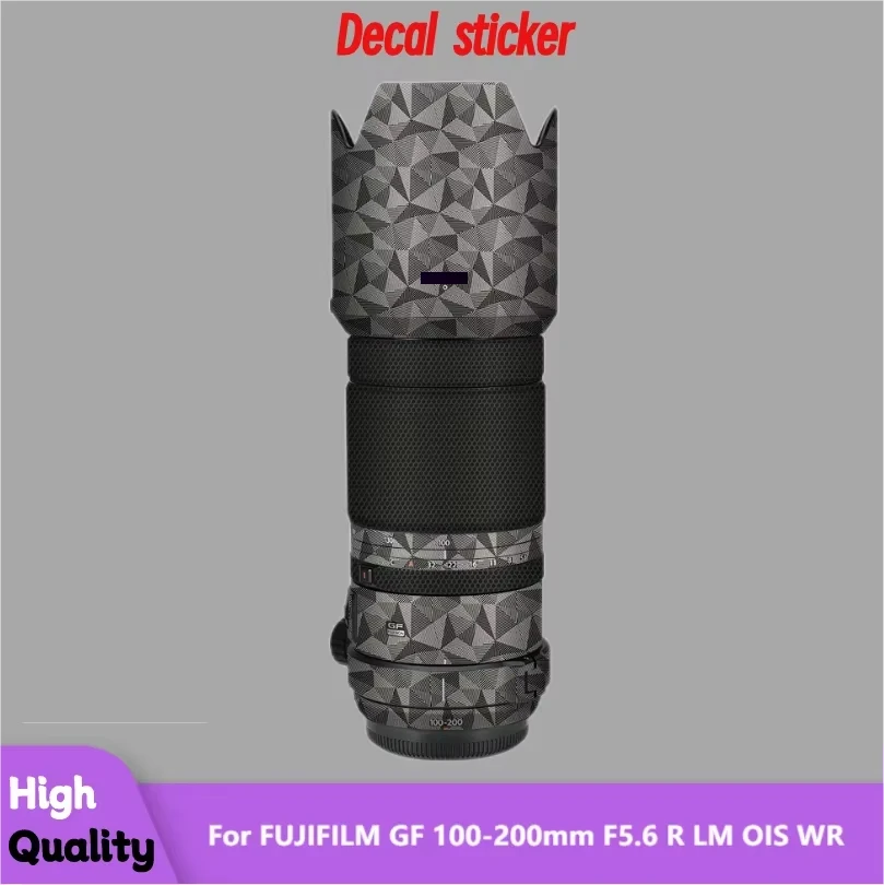For FUJIFILM GF 100-200mm F5.6 R LM OIS WR Lens Sticker Protective Skin Decal Vinyl Wrap Film Anti-Scratch Protector Coat
For FUJIFILM GF 100-200mm F5.6 R LM OIS WR Lens Sticker Protective Skin Decal Vinyl Wrap Film Anti-Scratch Protector Coat