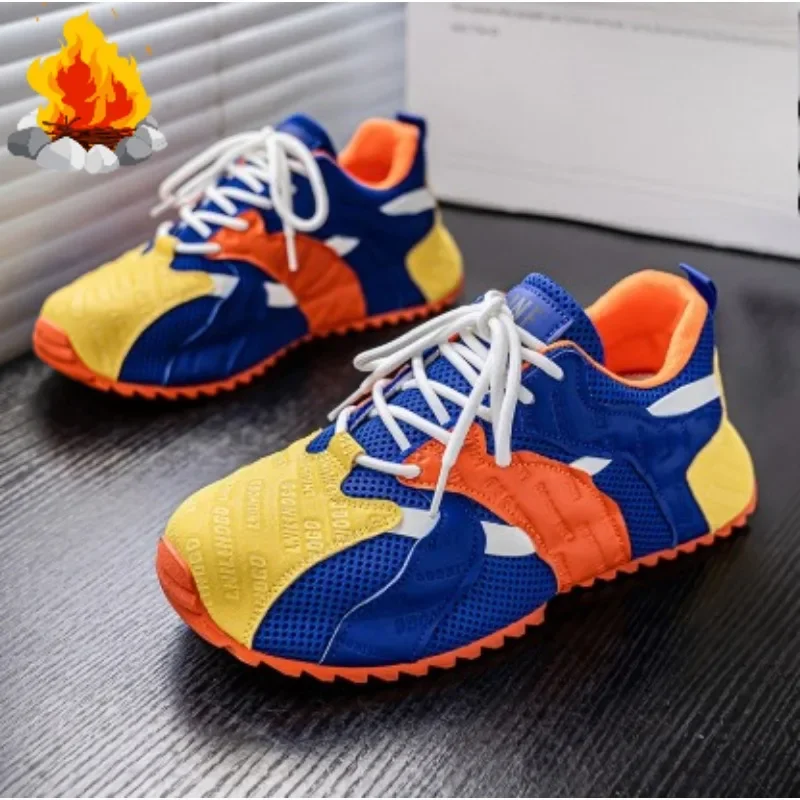 2025 Autumn New Style Men's Athletic Shoes - Ankle Strap Thick-Topped School Shoes with Good Airflow and Trendy Design
2025 Autumn New Style Men's Athletic Shoes - Ankle Strap Thick-Topped School Shoes with Good Airflow and Trendy Design