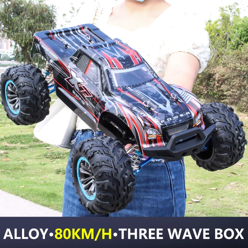 1: 10 All-metal Remote Control Car Brushless 80km/h Four-wheel Drive Climbing Cross-country High-speed Rc Car Boy Toy Wholesale
1: 10 All-metal Remote Control Car Brushless 80km/h Four-wheel Drive Climbing Cross-country High-speed Rc Car Boy Toy Wholesale