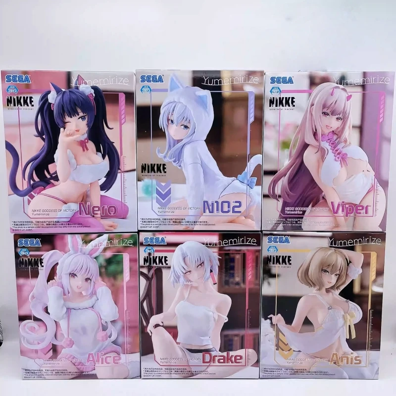 Оригинальная фигурка SEGA NIKKE Yumemirize Nero Alice Drake N102 Viper Anis, коллекционная модель, аниме-фигурка
Оригинальная фигурка SEGA NIKKE Yumemirize Nero Alice Drake N102 Viper Anis, коллекционная модель, аниме-фигурка