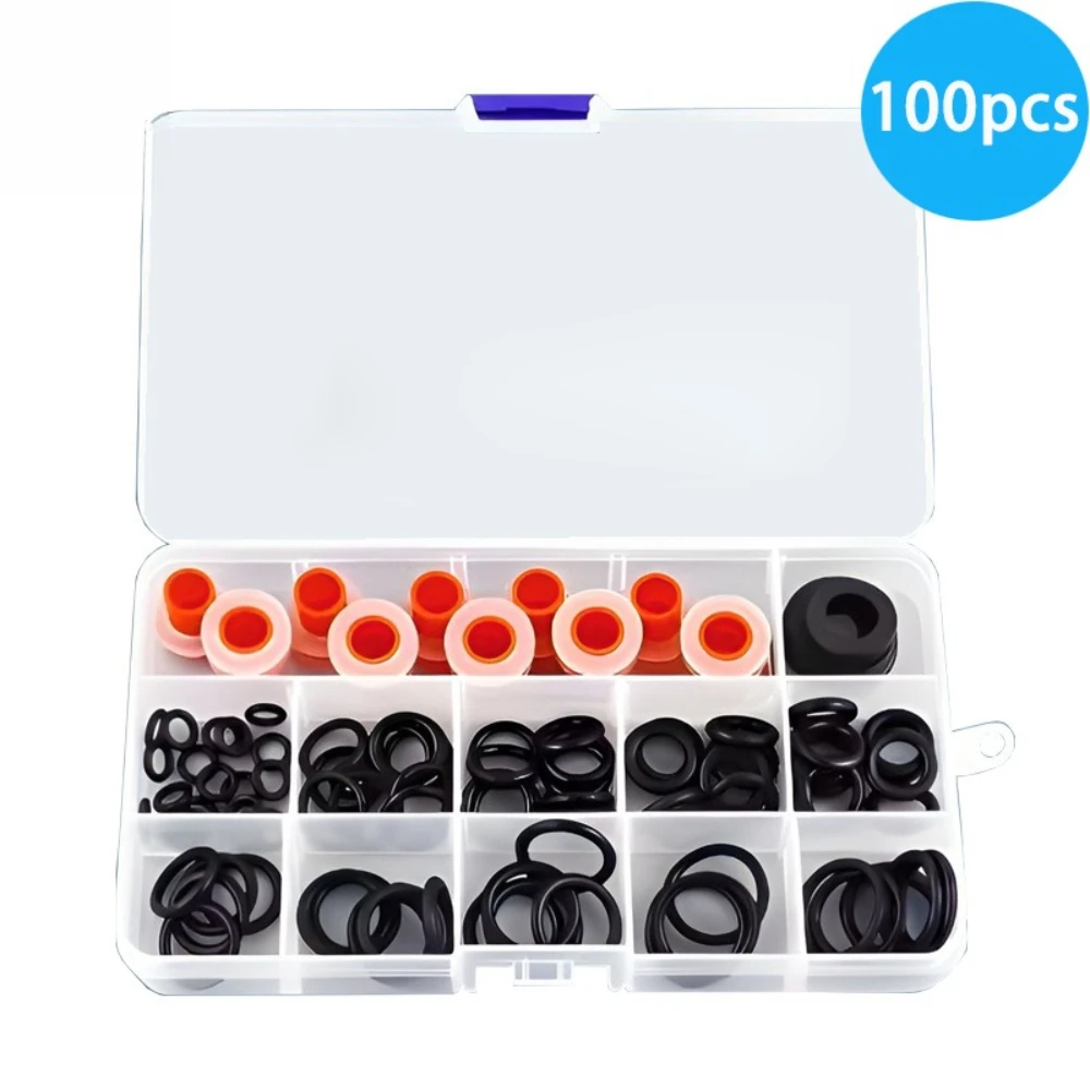100pcs O Type Rubber Sealing Ring Kitchen Sink Faucet Angle Mixing Valve Shower Universal Sealing Ring Faucet Repair Gaskets
100pcs O Type Rubber Sealing Ring Kitchen Sink Faucet Angle Mixing Valve Shower Universal Sealing Ring Faucet Repair Gaskets