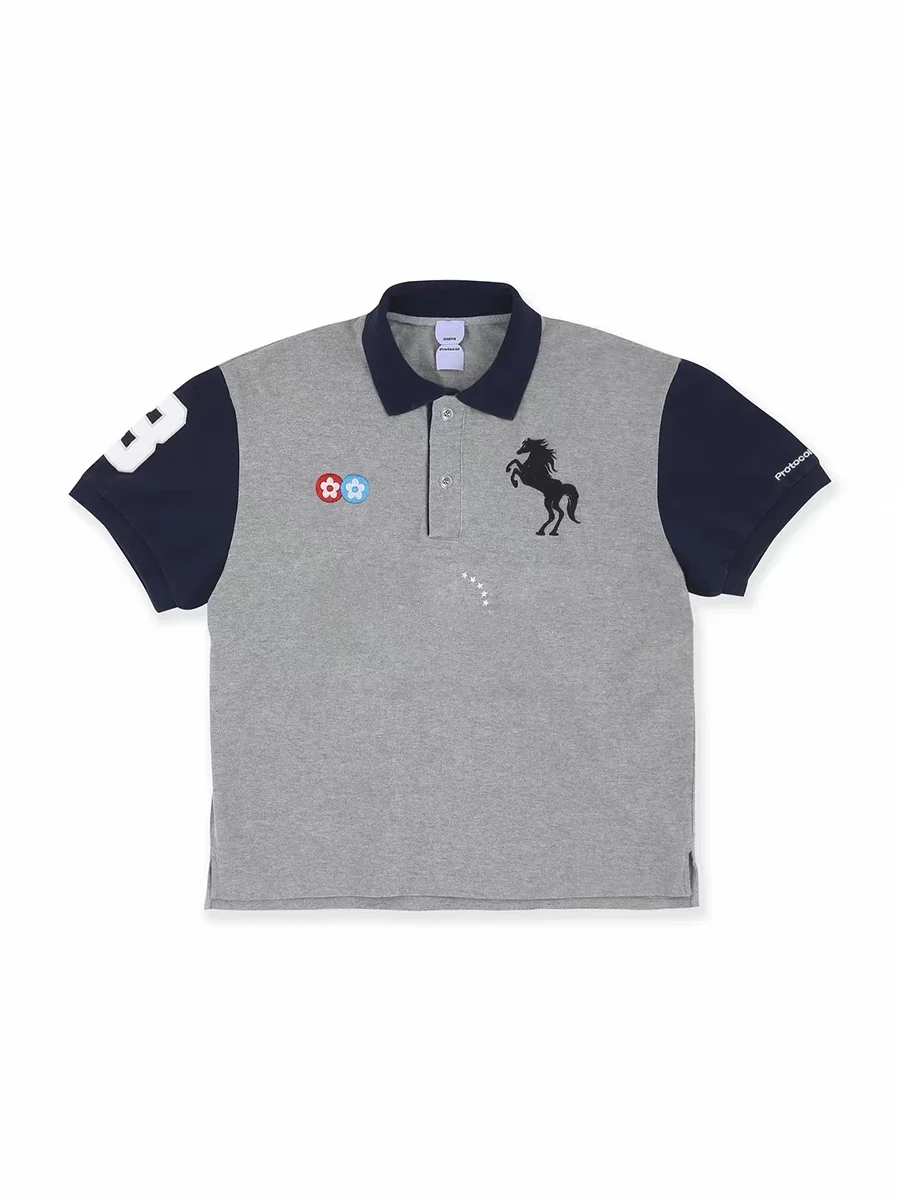 Футболка TR BRUIFT: Американский модный бренд, коллаборация, вышивка, свободный крой, цветные вставки
Футболка TR BRUIFT: Американский модный бренд, коллаборация, вышивка, свободный крой, цветные вставки