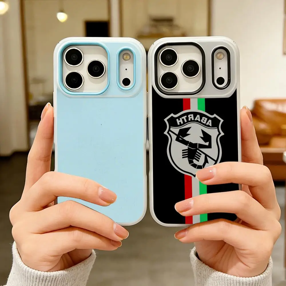 Vehicle A-Abarth Phone Case Colorful 2‑in‑1 Jelly Matte Clear Full Protection Case For iPhone 11‑17 Series
Vehicle A-Abarth Phone Case Colorful 2‑in‑1 Jelly Matte Clear Full Protection Case For iPhone 11‑17 Series