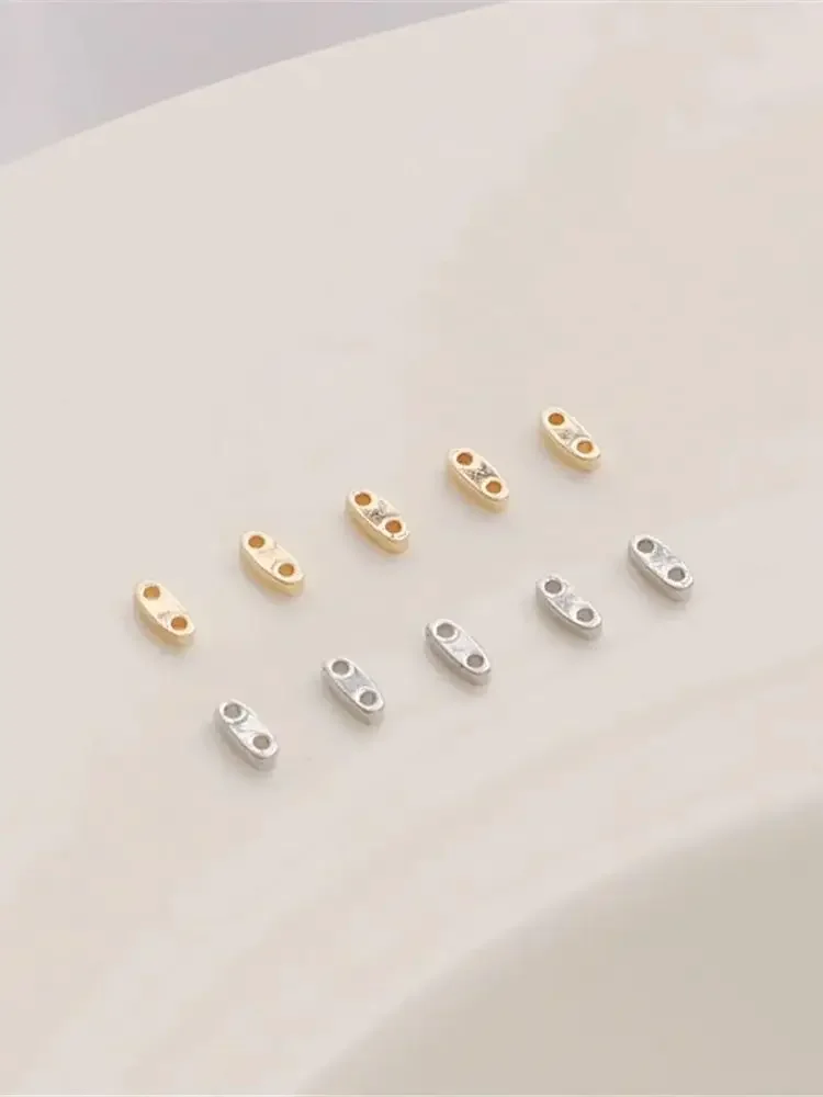 10PCS 14K Gold Color Color Retention Bead DIY Handmade Jewelry Accessories Beaded Spacer Bracelet Necklace Jewelry Materials
10PCS 14K Gold Color Color Retention Bead DIY Handmade Jewelry Accessories Beaded Spacer Bracelet Necklace Jewelry Materials