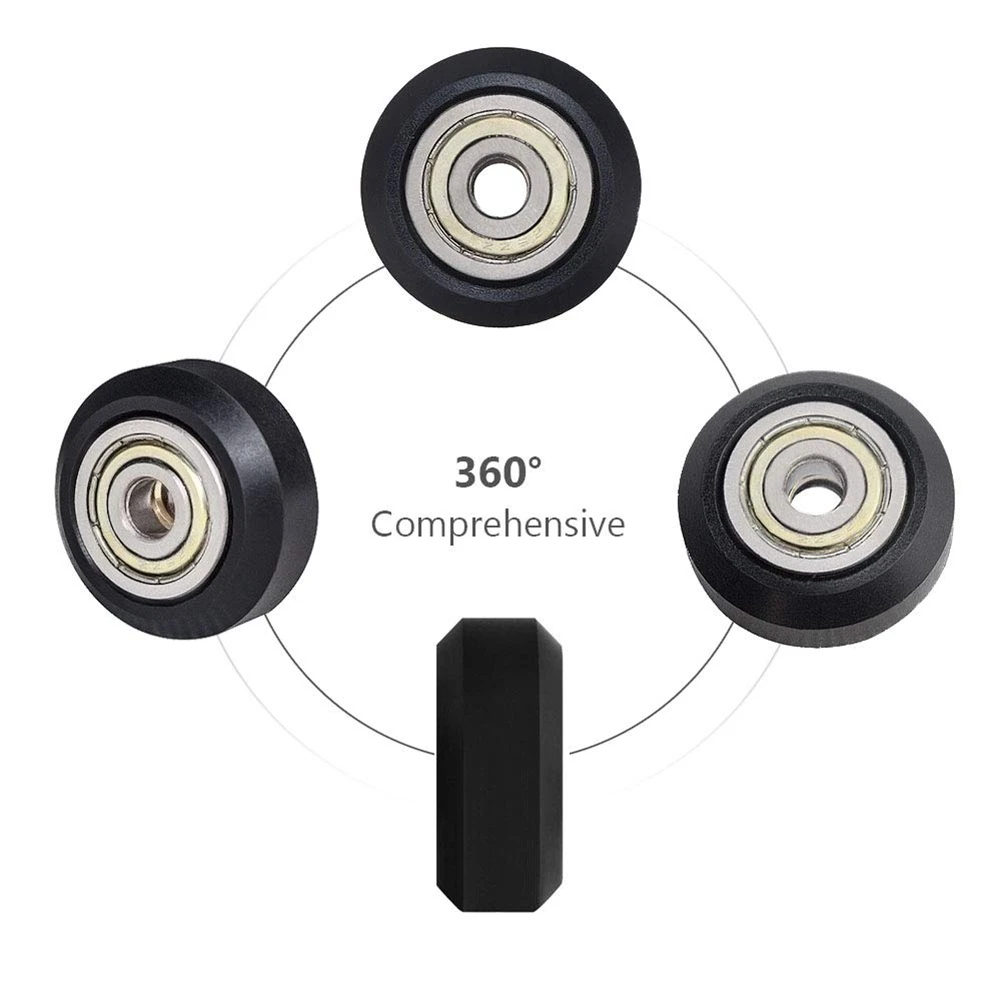 3D Printer Rubber-Coated Pulley 625ZZ Plastic-Coated Bearing Wheel Nylon Arc Bearing Wheel
3D Printer Rubber-Coated Pulley 625ZZ Plastic-Coated Bearing Wheel Nylon Arc Bearing Wheel